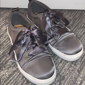 Silver shoes